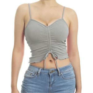 MixMatchy Women's Gray Top Size Small